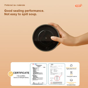 TeGuan Ecologisch verantwoorde wegwerp voedselverpakking van PP, geschikt voor magnetron, 32 oz, met deksel, op maat gemaakte voedselbox voor salades, snacks en maaltijdvoorbereiding. - Product Image 4