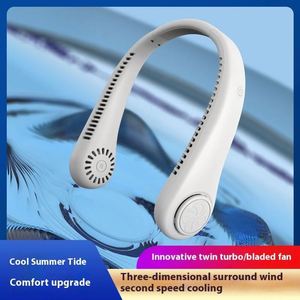 Ventilador de Cuello Portátil Recargable Mini, de Alta Gama, Económico, Precio de Fábrica, 2025 - Product Image 5