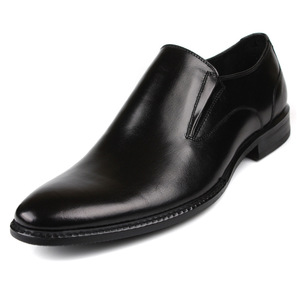 Chaussures Oxford en cuir véritable authentique, à enfiler, bout pointu, semelle respirante, soutien de la voûte plantaire amorti, imperméables, pour homme - Product Image 4