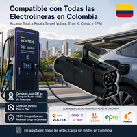 Adaptateur latéral pour véhicule CCS2 vers GBT 300A 1000V avec déclenchement par bouton-poussoir, bornes argentées, conception à verrouillage par torsion et dissipation thermique