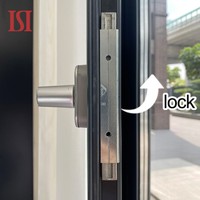Fenêtres à battants à isolation thermique de niveau 8 de marque supérieure Design moderne avec rideau à persiennes en option Contrôle intelligent du système APP
