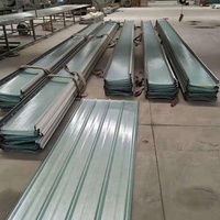 La toiture transparente de la longue envergure FRP de coût bas couvre les tuiles ondulées imperméables légères de fibre de verre