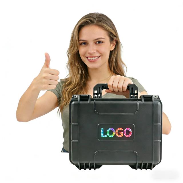Factory Price IP67 Waterproof Hard Case Instrument Equipment Protective Carrying Hard Plastic Tool Case With Customized Foam