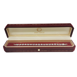European Style <b>Jewelry</b> Box Octagonal Ring Necklace Packaging Red Proposal B - Product Image 2