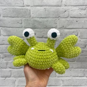 Bán Buôn Dệt Kim Handmade Tự Làm Cua Đỏ Crochet Búp Bê Dễ Thương Kích Thước Nhỏ Thú Nhồi Bông Đồ Chơi Crochet Đồ Chơi Cua - Product Image 3
