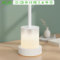 Umidificador de Ar Ultrassônico RUNAL 4L com Luz Noturna LED, Criador de Névoa Fria e Quente, Controle Remoto para Casa