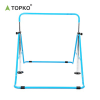 Barres de traction réglables TOPKO pour usage domestique, barres horizontales intérieures pour enfants, barres de gymnastique portables pliables, barres de fitness