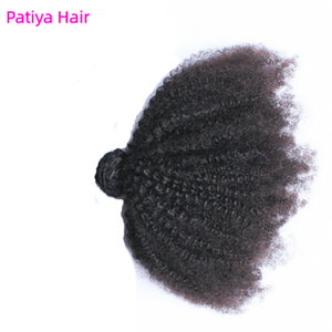 Extensiones de Cabello Afro Rizado 4c, Proveedor Económico, Cabello Humano Virgen Brasileño Remy, Tejido Afro Rizado 4b, Paquetes de Cabello para Mujeres Negras Africanas - Product Image 3