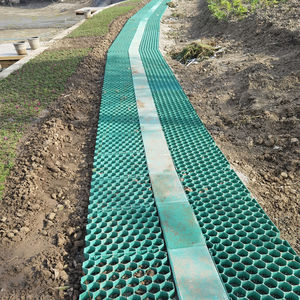 Rejilla de Plástico Verde para Césped, Estacionamiento, Acceso de Emergencia, Pasarela, Filtro para Césped, Ladrillo para Plantación en Pendientes, Tablero de Drenaje - Product Image 4