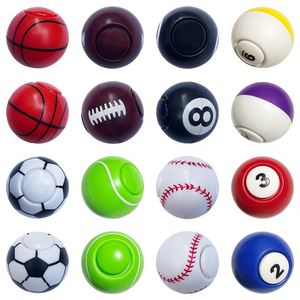 Gyroscope de football, gyroscope de rugby, gyroscope de baseball, gyroscope de tennis, gyroscope sphérique rotatif bleu - Product Image 2