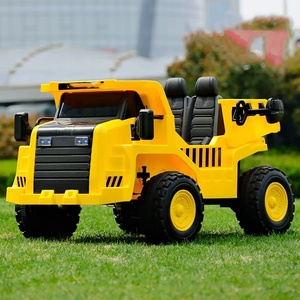 Mini <span class=keywords><strong>Trattore</strong></span> 2025 Nuovo Stile, Camion Ribaltabile Elettrico in Plastica Resistente per Bambini Unisex con Pala - Product Image 1