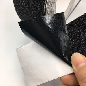 Wholesale Black Waterproof <strong>PVC</strong> Acrylic Adhesive Skateboard Grip <strong>Tape</strong> for Long Board Skates Anti-slip Non-skid Single Sided - Product Image 3