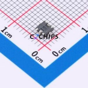 TS-1177-B-A-W Tactile Switch SMD Switch Single Pole Single Throw Round Button 1.6N Vertical Mount - Product Image 2