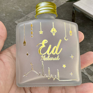 <strong>Zam</strong> <strong>Zam</strong> Glass <strong>Bottle</strong> Ramadan Mubarak EID Favors Decoration Glass <strong>Bottle</strong> Umrah Hajj Wedding Gift Party Supplies - Product Image 2