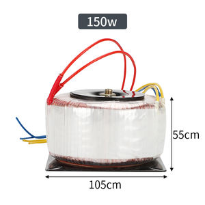 Transformador de Anillo BOD-150 CA a CA, Voltaje de Entrada 220V, Alta Eficiencia, 150W, Transformador Toroidal con Chasis - Product Image 2