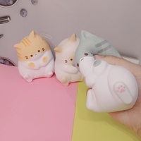 Jouet de décompression personnalisé en mousse PU pour chaton, jouet moussant de décompression anti-stress Squishy Fidget Toys