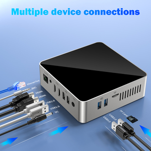 Dernier modèle Elebao GK6, ordinateur portable de bureau, mini PC Gemini Lake DDR4 Win 10 Pro <span class=keywords><strong>J4125</strong></span> avec double WiFi - Product Image 3