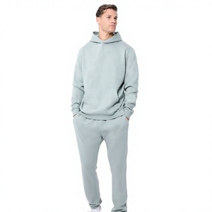 Survêtement de sport unisexe pour homme, design 2 en 1, respirant, écologique, pour la salle de sport, jogging, sweat-shirts et pantalons de survêtement - Product Image 1