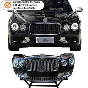 Pour Bentley Flying Spur 2019 modèle calandre voiture pare-chocs phare radiateur plastique pare-chocs garde - Product Image 3