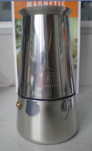 <span class=keywords><strong>Cafetière</strong></span> à expresso <span class=keywords><strong>italienne</strong></span> moderne de 2/4/6/<span class=keywords><strong>9</strong></span> <span class=keywords><strong>tasses</strong></span> en acier inoxydable 304 pour hôtels - Product Image 5