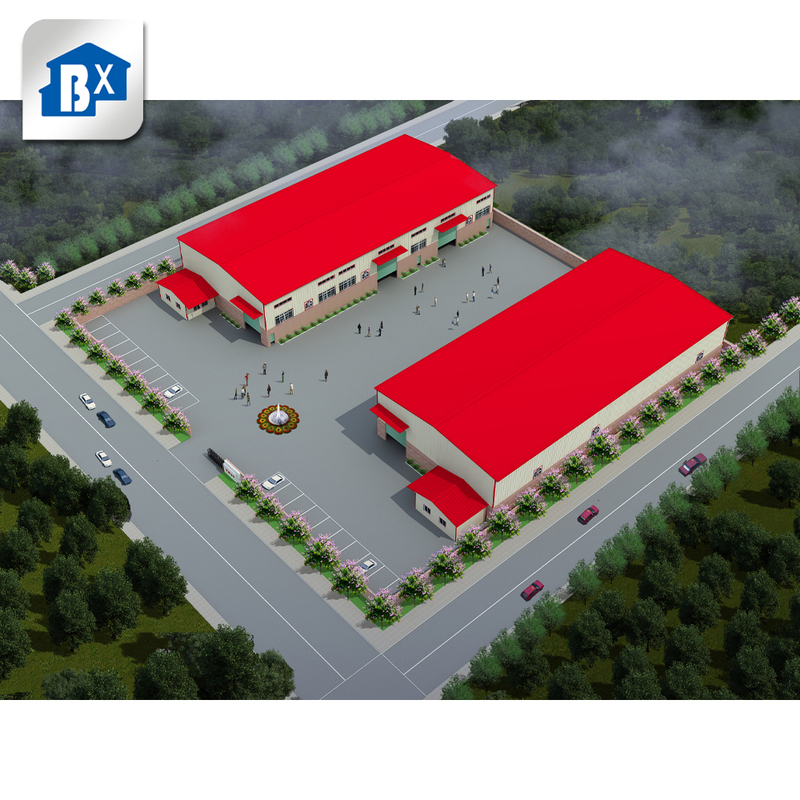 Fast Install Prefabricated Steel Metal Structure