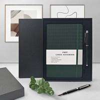 Carnet A5 ligné tendance 2027, couverture rigide, personnalisable, avec stylo, pour le bureau et l'usage quotidien