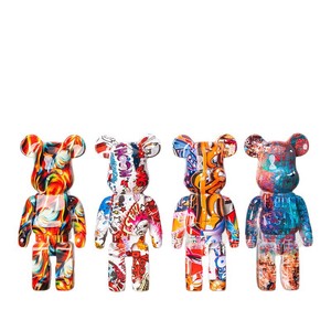 Juego de Adornos Artísticos de Osos Fluidos, Figura de Animal de Resina, Decoración para el Hogar, Regalo - Product Image 5