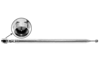 Fabriek Radio Staaf Antenne Telescopische Antenne Sma Mannelijke Connector Radio Zweep Vouwantenne Voor Tv Am Fm Radio Stereo Ontvanger