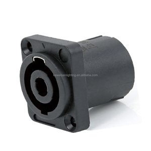 Thiết Bị Sân Khấu Đầu Nối Loa Hộp Âm Thanh XLR 4 Chân Đầu Nối Giắc Cắm Cái Hình Vuông Cho Cáp Phích Cắm Khuếch Đại Loa - Product Image 5