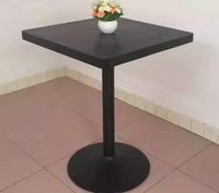 Table à manger carrée minimaliste moderne pour thé au lait Dessert café Restaurant occidental Restauration rapide Burger Shop