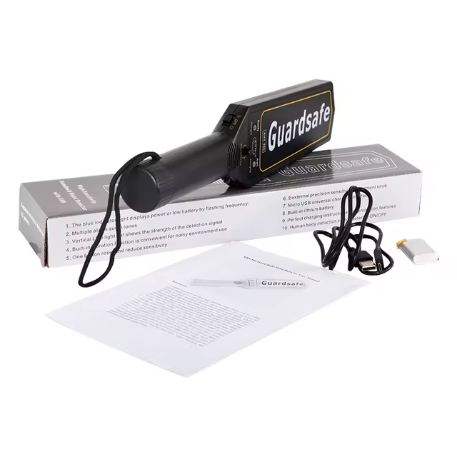 Handheld Metal Detector Special Safety High Precision Foreign Body Detection Tool Portable Metal Detector for Food Industry