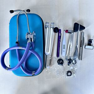 Estetoscopio de Doble Cabeza de Acero Inoxidable con Certificación CE, Kit de Estetoscopio de Doble Tubo de Calidad Premium con 2 Años de Garantía para Cardiología Médica - Product Image 5