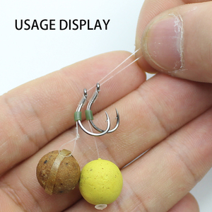 Hameçon de pêche à la carpe, accessoire pour animaux de compagnie, pour méthode d'alimentation, hameçon, barbelé - Product Image 5