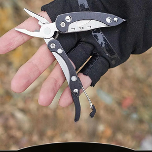 Herramienta Plegable de Colgado Rápido, Llavero EDC, Equipo Portátil de Emergencia para Exteriores, Alicates Multifuncionales con Cuchillo - Product Image 2