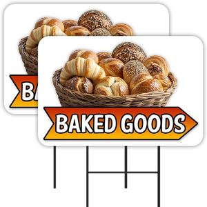 Panneaux de signalisation extérieurs pour boulangerie, résistants à l'eau, aux UV et à la décoloration, avec logo personnalisé, taille et couleur au choix, pour la publicité de boulangeries et pâtisseries en extérieur. - Product Image 3