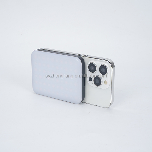 Mini Pocket Portable Selfie Light Rechargeable 10W 3 Color LED Light Camera Clip on Photography Video Mobile Phone Light