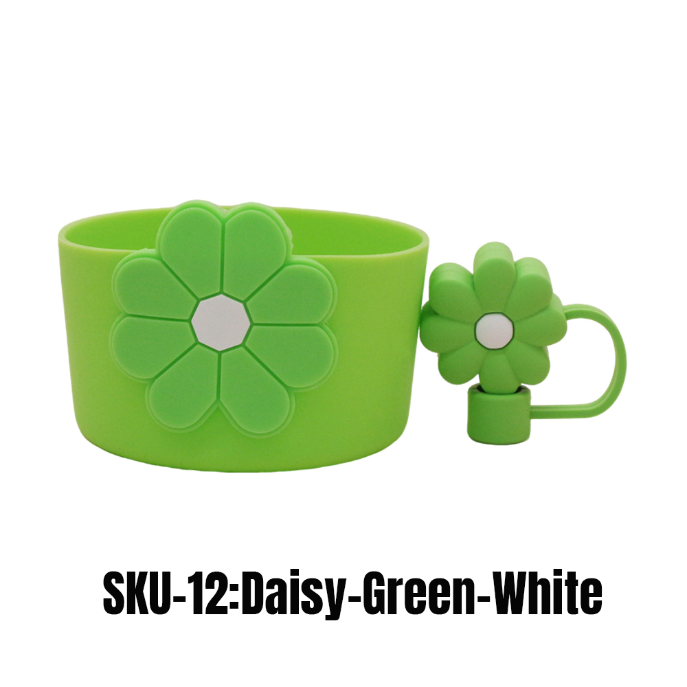 Flor Verde Blanca
