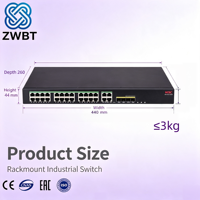 Commutateur LAN H3C IE4120U-28TP-H1 28 ports couche 3 POE SNMP QoS 100 Mbps en stock
