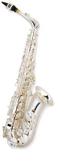 Saxophone alto en Mi bémol avec électrophones, laqué or, ressorts américains, coussinets en cuir <span class=keywords><strong>italien</strong></span> - Product Image 5