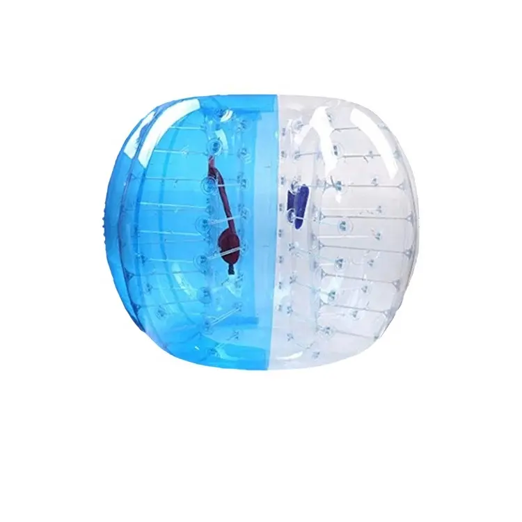 透明な屋外面白いゲームインフレータブルゾービングボールインフレータブルバブルバンパーボールゾービングボール