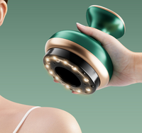 Appareil de massage électrique Gua Sha et ventouses avec fonction musicale, brosse universelle pour le corps entier et les méridiens, dispositif d'aspiration 105x100mm