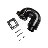 Codo de Escape de Hierro Fundido de Alta Calidad para Motores Marinos Mercruiser 3.0L - Proveedores de Colectores de Escape
