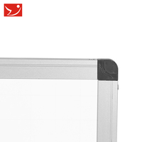 Tableau blanc effaçable en zinc pour usage domestique, enseignement, bureau et entreprise, idéal pour messages et graffitis, directement de l'usine