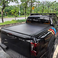 Cubierta Retráctil de Alta Resistencia con Cierre de Seguridad para Camioneta, Tapa de Caja de Carga, Cubierta Superior para Camión, Caja de Almacenamiento para Techo de Coche para Mayor Seguridad