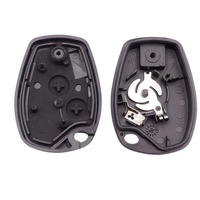 2 Boutons 3 Boutons coque de clé de voiture de remplacement coque de clé de voiture avec lame pour Renault