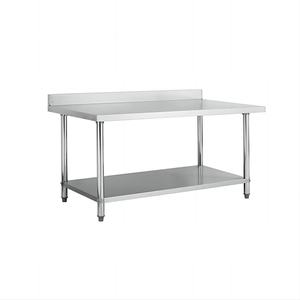 Tavolo da lavoro ristorante commerciale tavolo da cucina in acciaio inox panca da cucina - Product Image 3