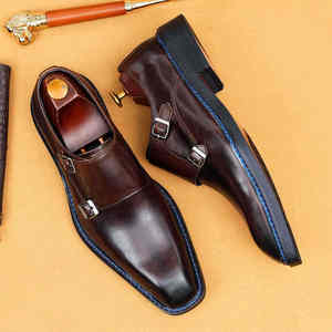 Zapatos Oxford Brogue de Cuero Genuino de Lujo al por Mayor - 2025 Impermeables, Cómodos y Antideslizantes para Eventos Corporativos - Product Image 2