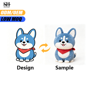 Custom 20cm Anime Plush Doll <b>Stuffed</b> <b>Toy</b> with Embroidery Logo for Birthday Gift OEM Factory Wholesale Low MOQ - Product Image 5
