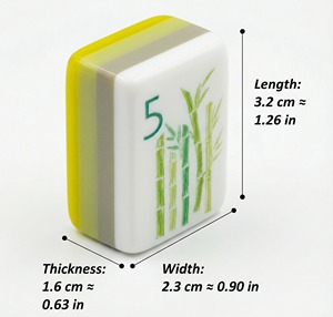 Envío Gratis desde Almacén <span class=keywords><strong>Local</strong></span> en EE. UU., Stock <span class=keywords><strong>Local</strong></span> en EE. UU., Envío Gratis, Mahjong Americano Acrílico Rosa de 4 Capas - Product Image 5