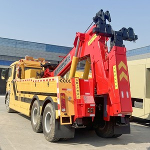 Suministro Directo de Fábrica: Camión Grúa Integrado Howo TX 6x4 de 20 Toneladas, Camión de Rescate para Averiados en Carretera, Capacidad de Remolque 1 a 1 - Product Image 2